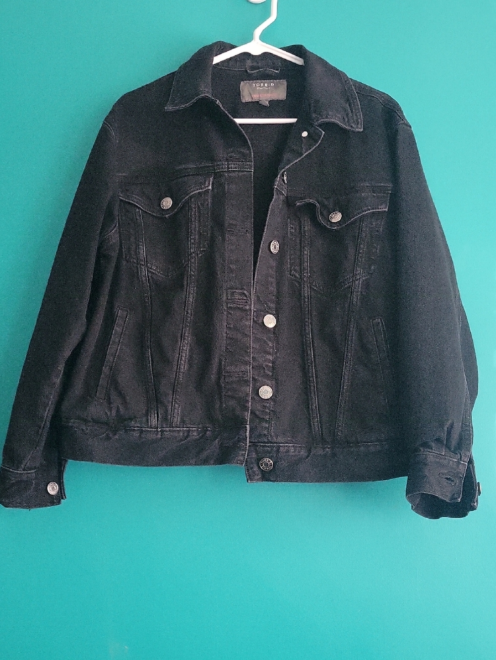 Torrid Black Denim Jean Jacket